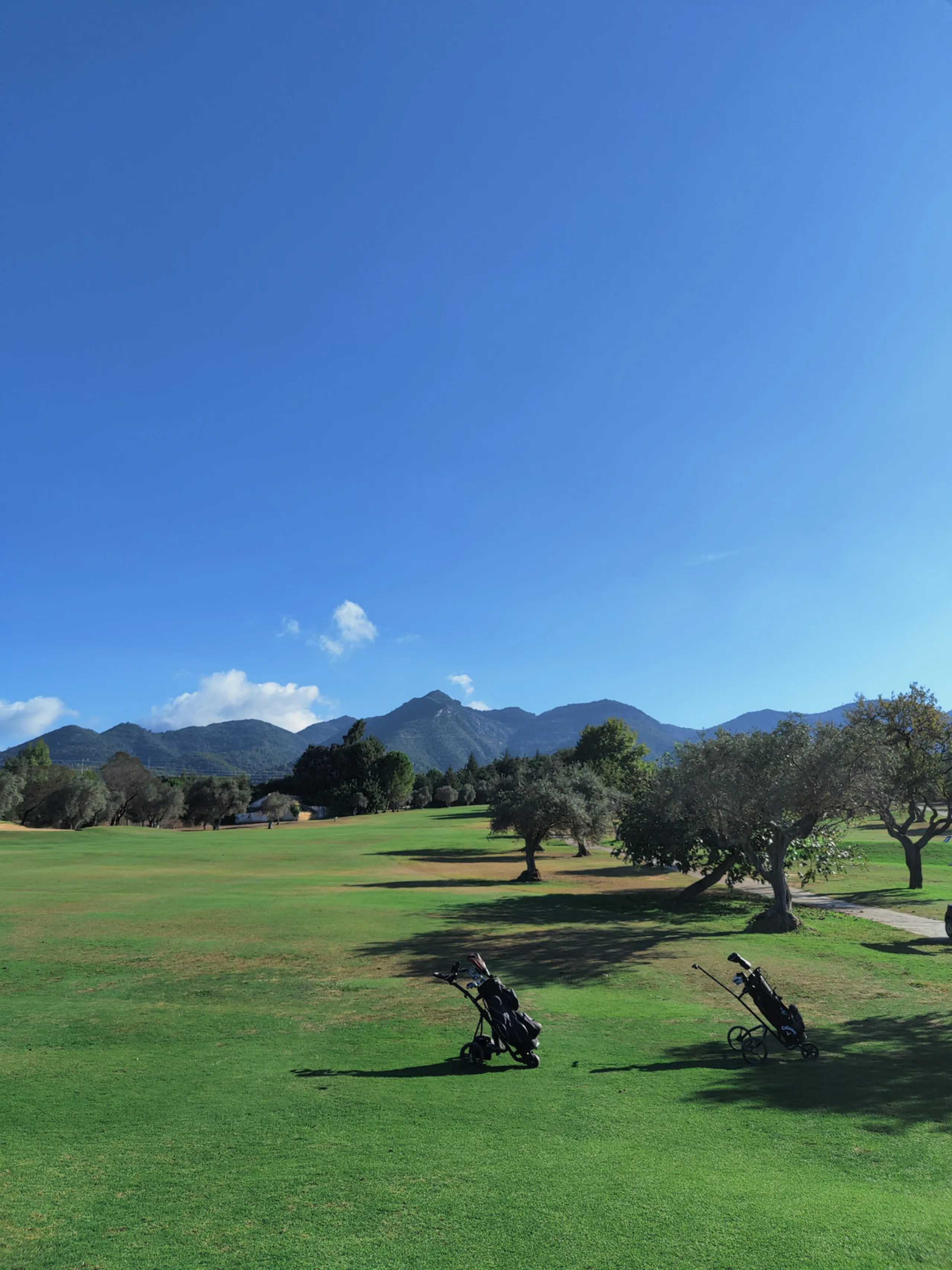 Very spacious home in the scenic Golf Resort near Malaga.