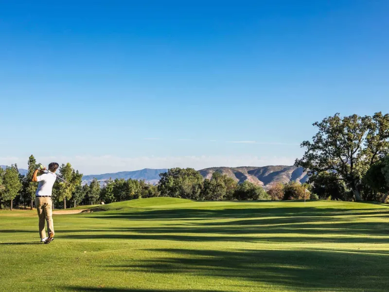 Very spacious home in the scenic Golf Resort near Malaga.