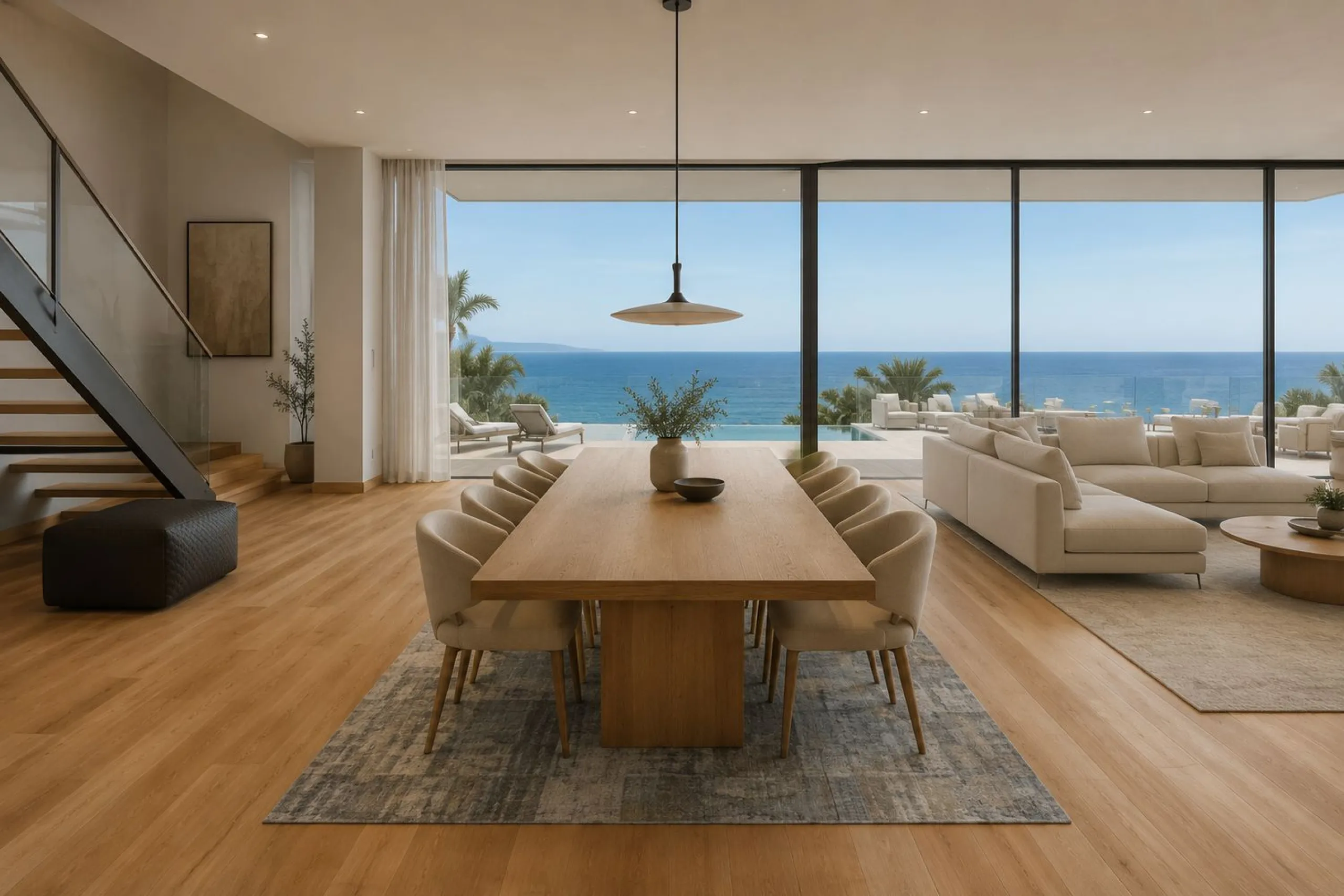 Newly built detached villa with sea views in Cunit