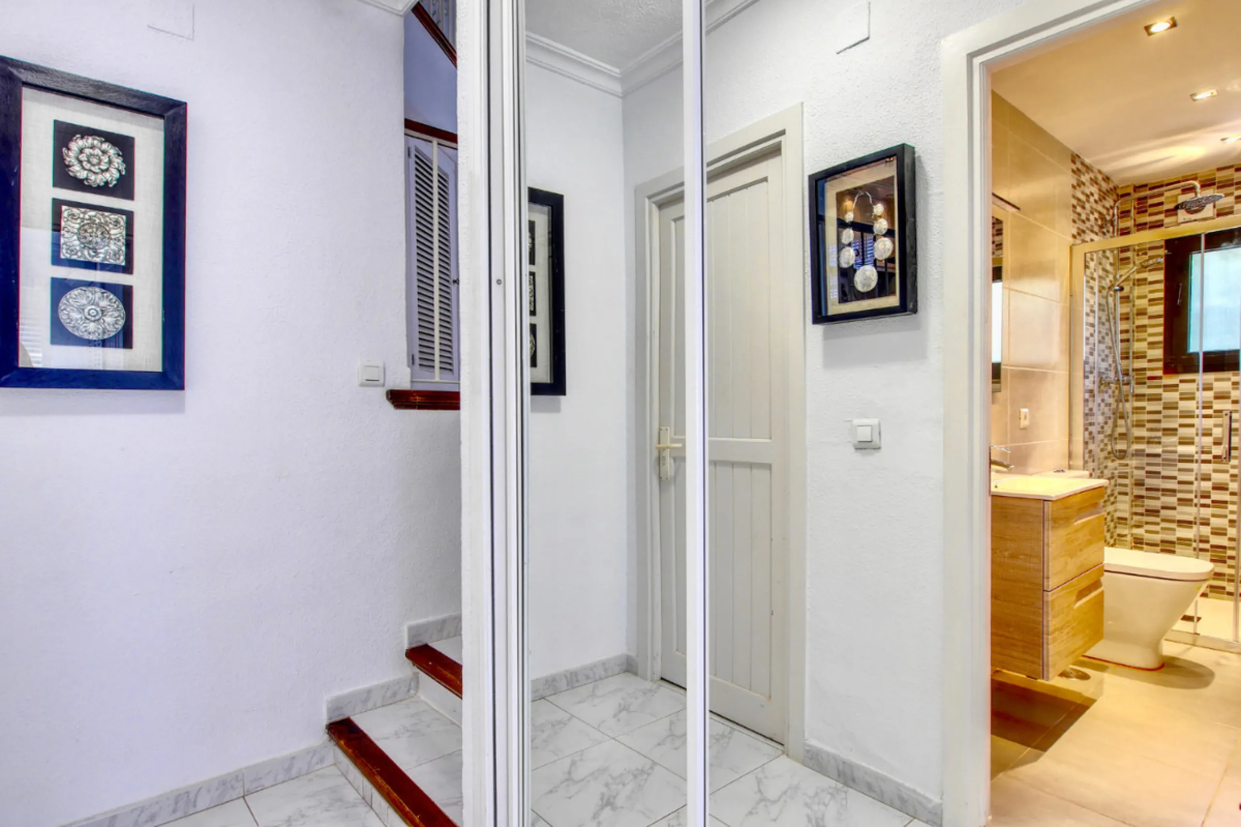 This is a very unique property right on the one of the best beaches in Marbella. This property is really unlike almost an other property in the Cabopino Port complex. The property offers the private and open upper terraces of a penthouse with a more socia