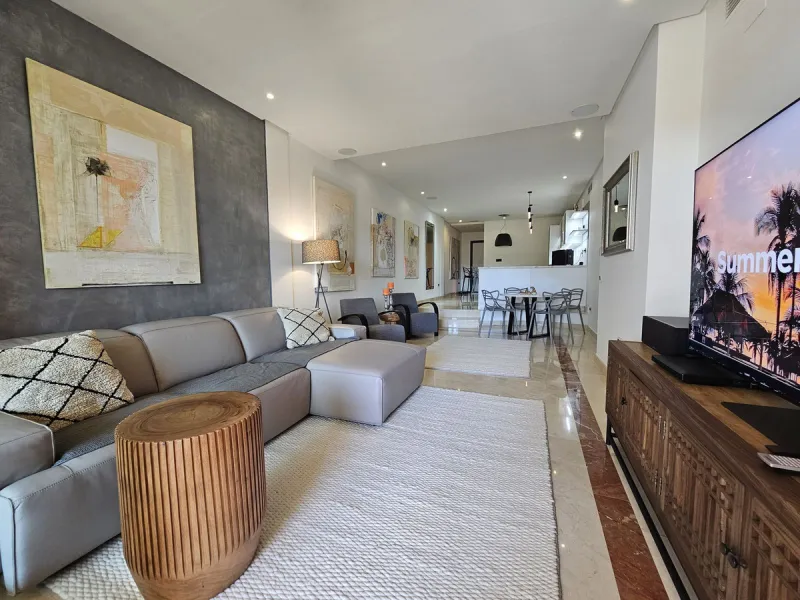 Luxury 3-Bed Apartment with Spacious Terrace in a Prime Beachside Location in Puerto Banús