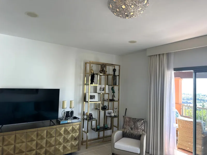 Luxury penthouse in Flamingos Resort with stunning sea and golf views, featuring an unobstructed front view thanks to its prime position within the complex.