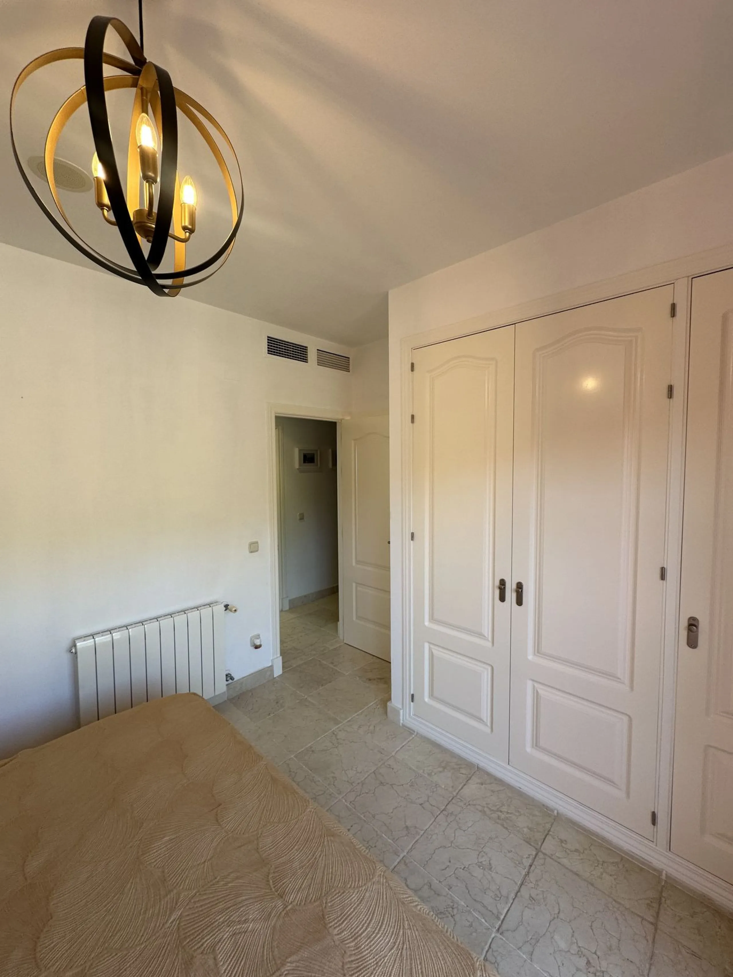 Luxury penthouse in Flamingos Resort with stunning sea and golf views, featuring an unobstructed front view thanks to its prime position within the complex.