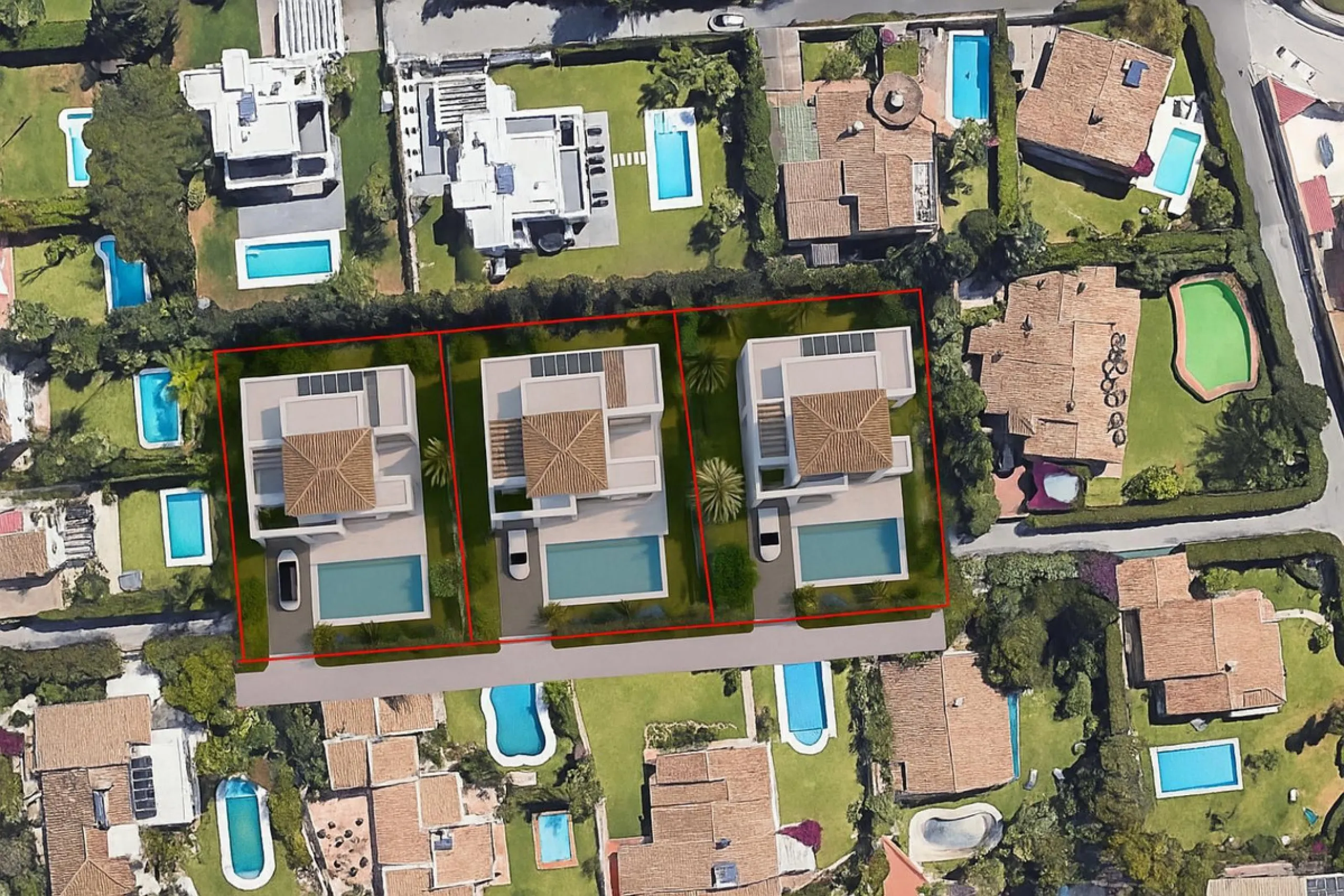 Plot - Residential Plot в продаже в Estepona, Málaga. Площадь участка 2595 м²