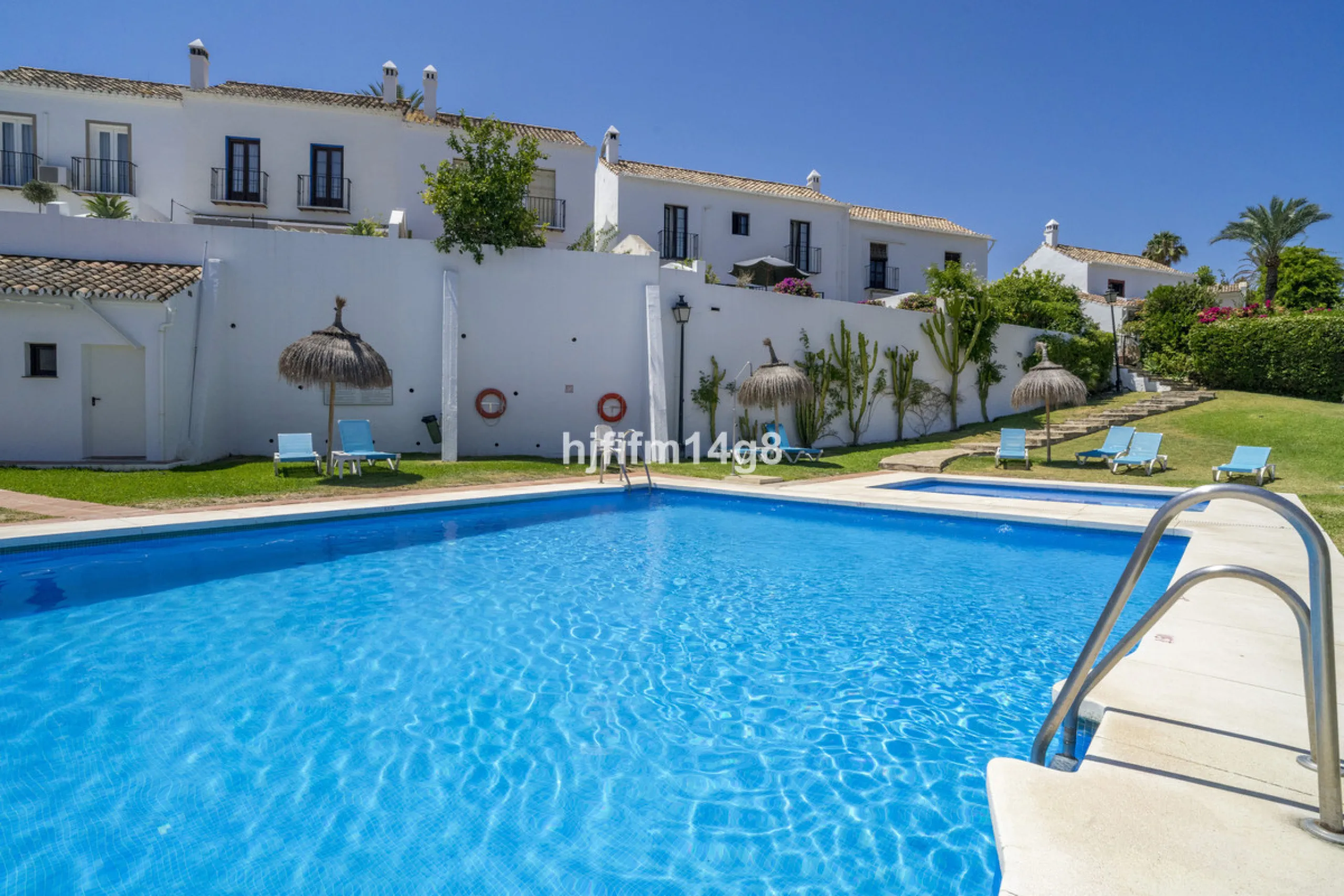Nestled in the heart of the sought-after El Naranjal urbanisation, this delightful townhouse blends traditional Andalusian character with modern comfort. Located within a secure gated community renowned for its cobbled streets, picturesque patios, and vib