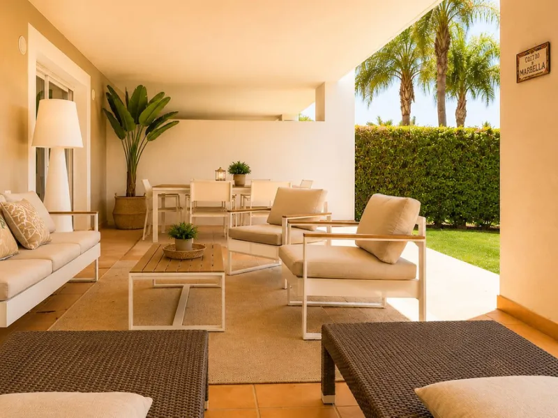 Ground Floor Apartment with Private Garden in Cortijo del Mar – El Paraíso, Estepona