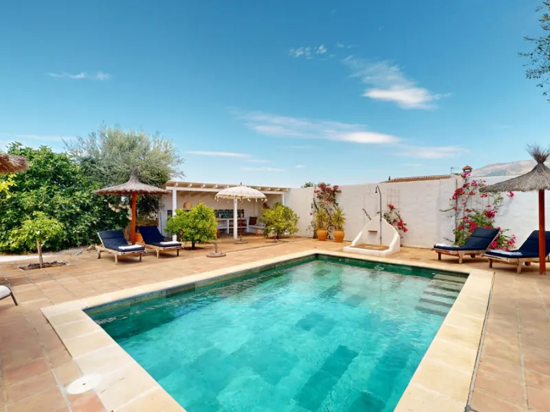 Nestled in the hills of Arenas, Málaga, this enchanting cortijo is more than just a home it's a Mediterranean haven full of character, peace, and possibility. Divided into three separate apartments, its perfectly suited for use as a charming B&B or a spac