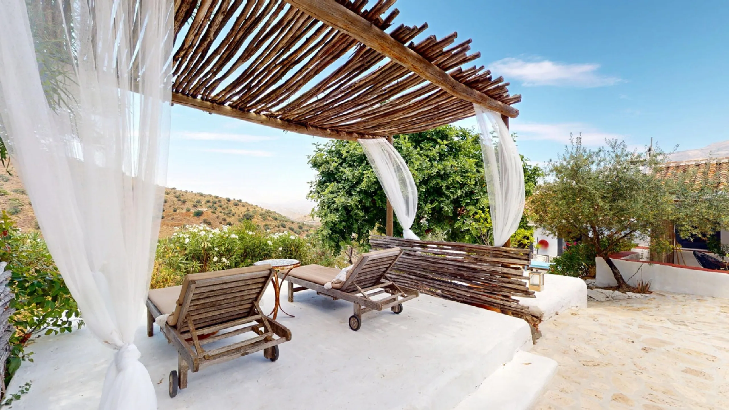 Nestled in the hills of Arenas, Málaga, this enchanting cortijo is more than just a home it's a Mediterranean haven full of character, peace, and possibility. Divided into three separate apartments, its perfectly suited for use as a charming B&B or a spac
