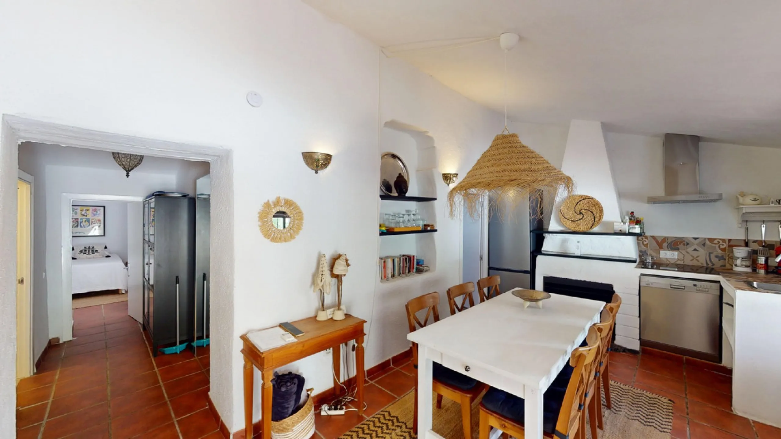 Nestled in the hills of Arenas, Málaga, this enchanting cortijo is more than just a home it's a Mediterranean haven full of character, peace, and possibility. Divided into three separate apartments, its perfectly suited for use as a charming B&B or a spac