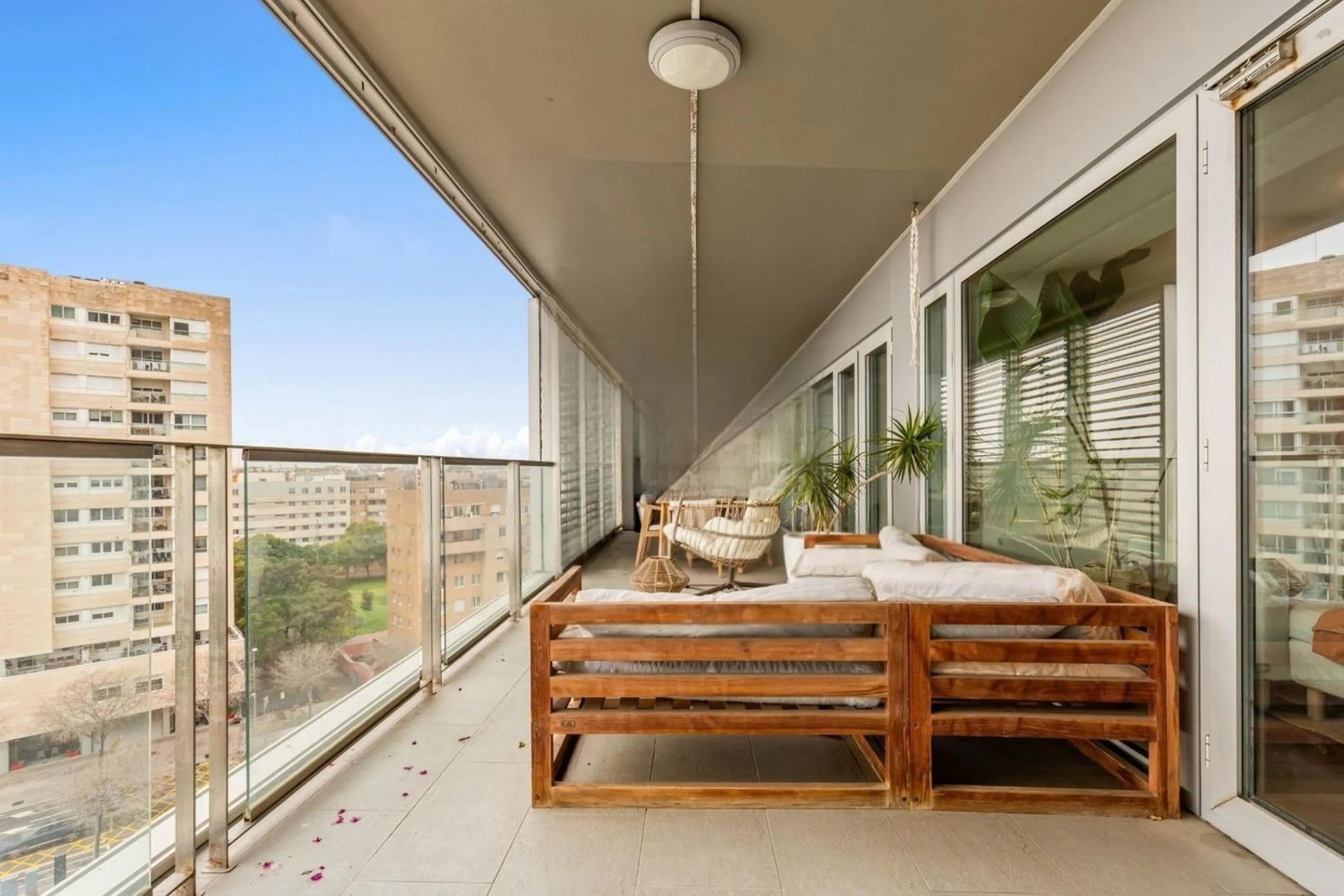 Modern and bright apartment with terrace in Diagonal Mar, Barcelona