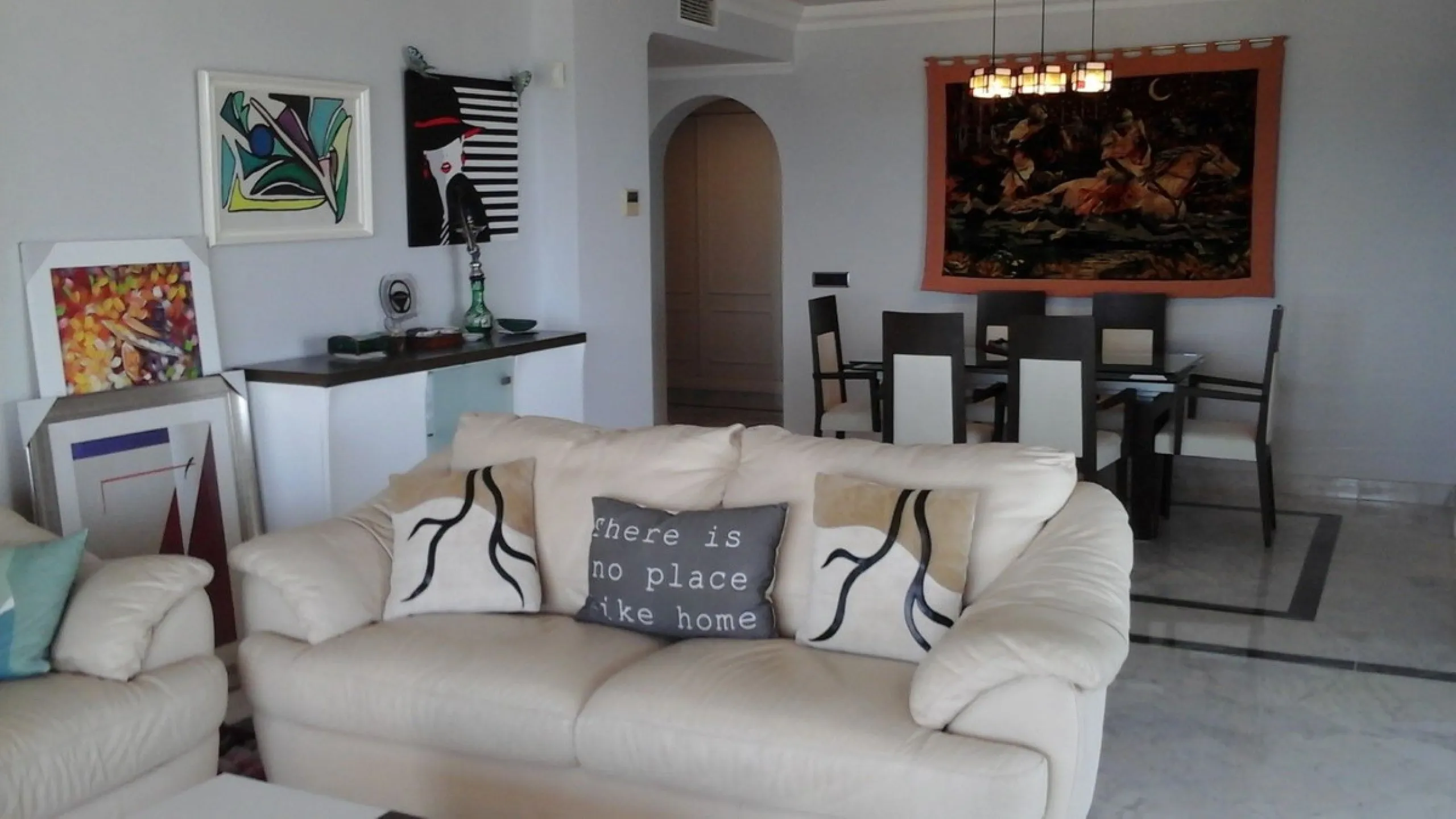 Fantastic 3 bedrooms, corner apartment on a 5th floor for sale in Marina Banus. Open sea views. lots of light as it is South facing. Immaculate!!! Parking and storeroom included in the price.