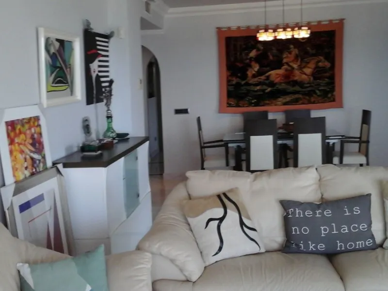 Fantastic 3 bedrooms, corner apartment on a 5th floor for sale in Marina Banus. Open sea views. lots of light as it is South facing. Immaculate!!! Parking and storeroom included in the price.