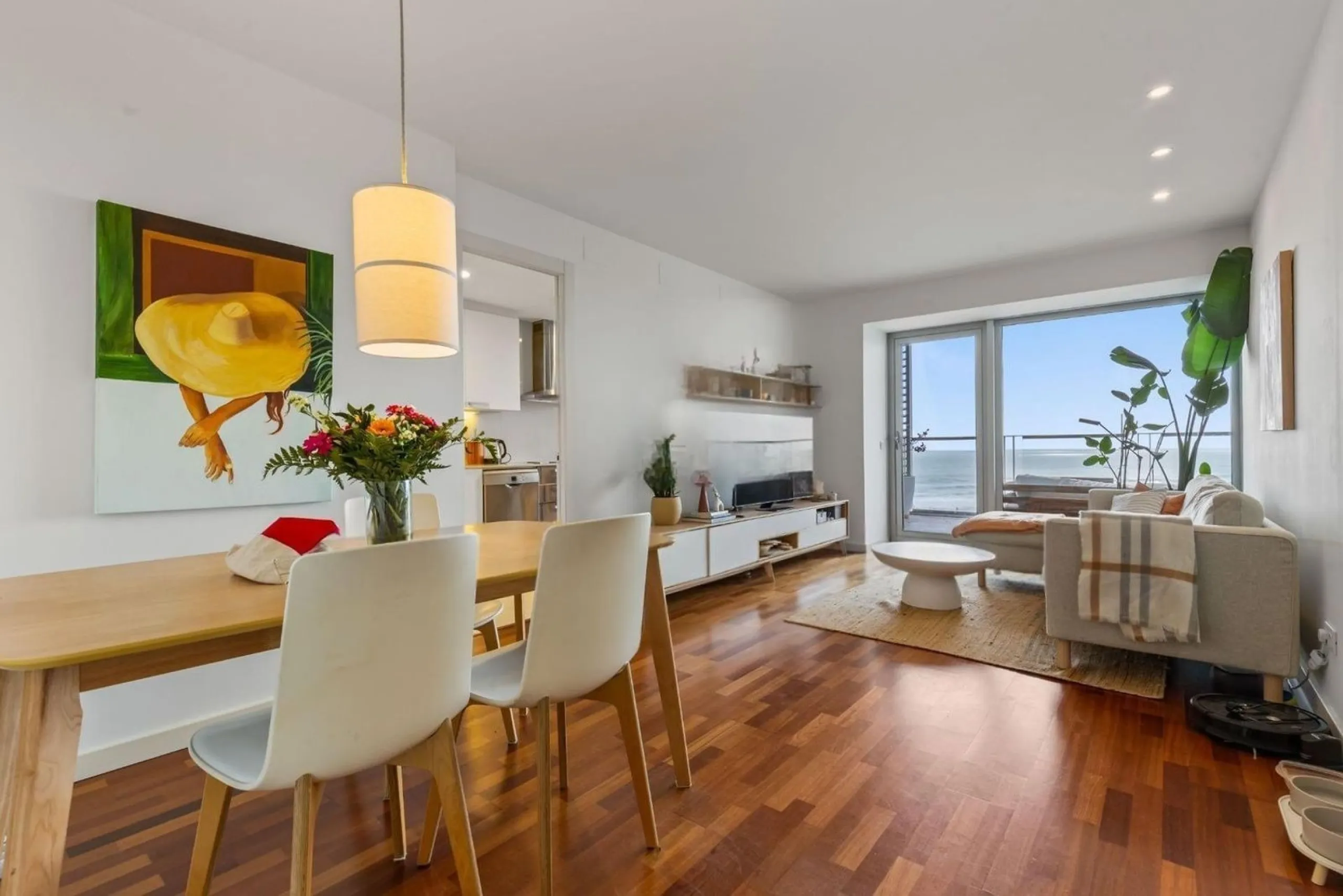 Modern and bright apartment with terrace in Diagonal Mar, Barcelona