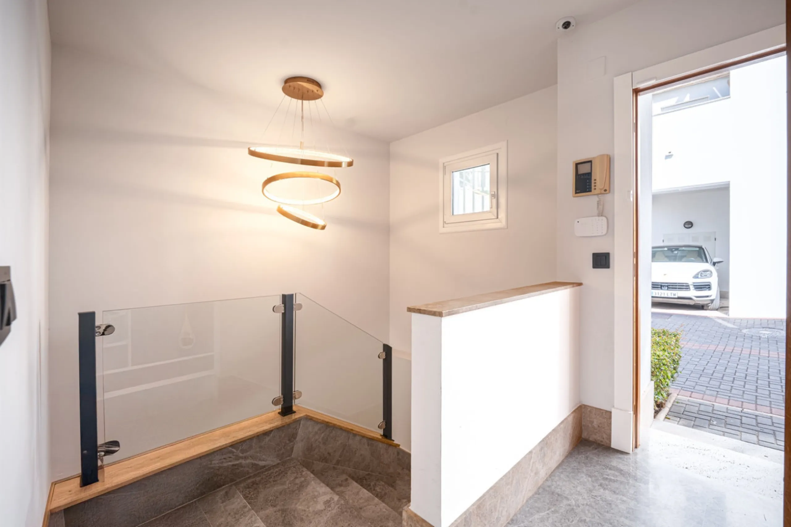 Experience effortless coastal living in Townhouse Targa, a modern Mediterranean home in the heart of Marbella East. This elegant townhouse sits in a secure gated community close to golden beaches and leading golf courses. Designed across three levels, it 