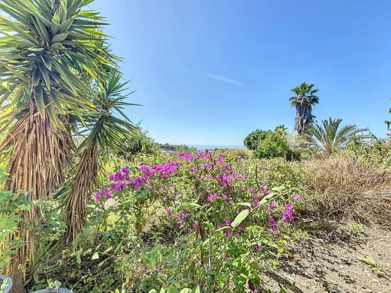 This impressive finca near Almayate spans almost 32,000 m2 of land and offers ample space for peace, self-sufficiency or small-scale farming projects. At its heart lies a charming house of approx. 200 m2, thoughtfully designed with three bedrooms and thre