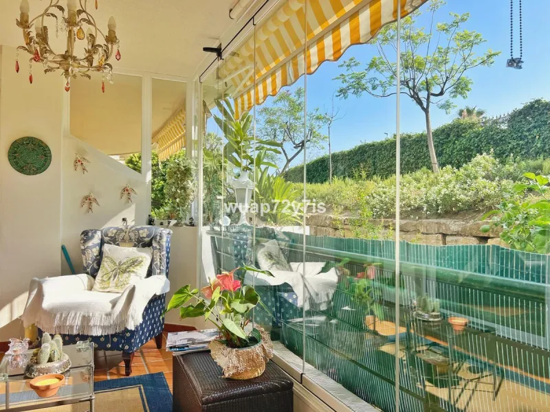 Apartment - Ground Floor Apartment в продаже в Marbella, Málaga. В доме 3 спален и 2 ванных комнат. Площадь дома 119 м²