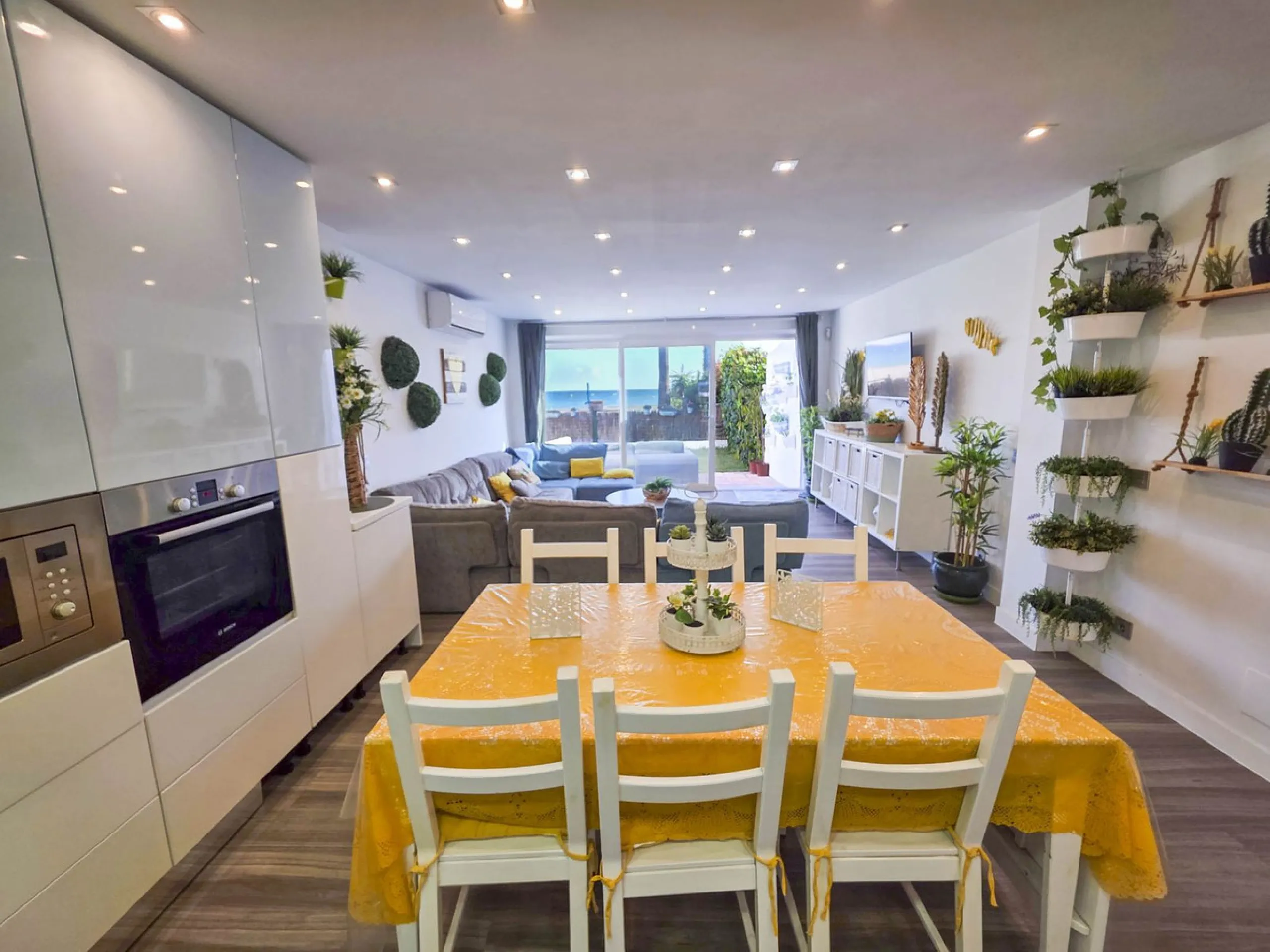 Absolutely beachfront, with uninterrupted panoramic sea views, this completely renovated apartment in Casares Costa sits directly on the beach promenade, offering the perfect blend of modern comfort and unbeatable coastal lifestyle. Stylishly refurbished 