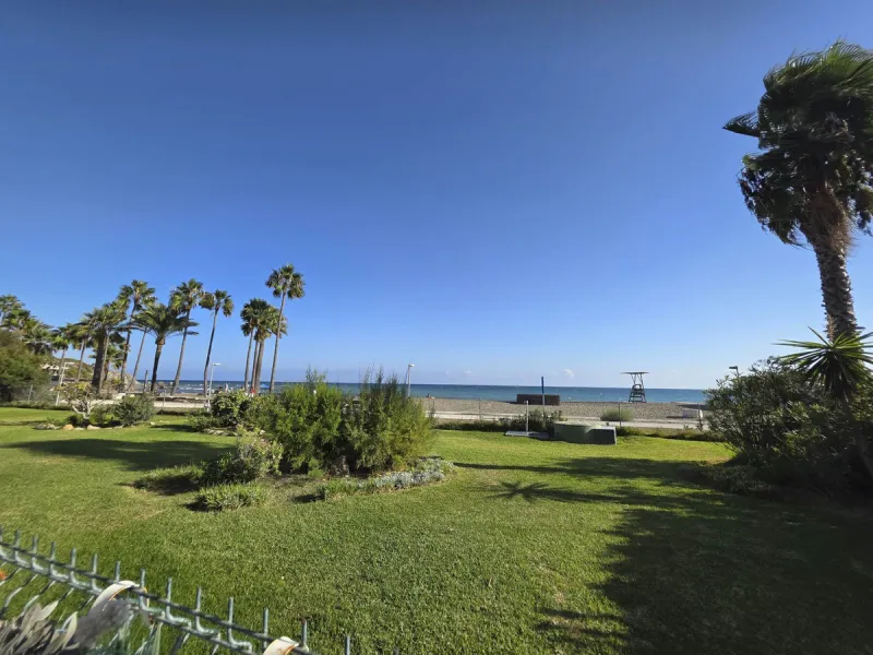 Absolutely beachfront, with uninterrupted panoramic sea views, this completely renovated apartment in Casares Costa sits directly on the beach promenade, offering the perfect blend of modern comfort and unbeatable coastal lifestyle. Stylishly refurbished 