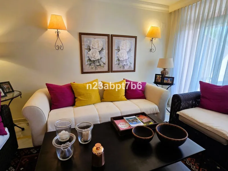 Welcome to this beautifully presented 2-bedroom, 2-bathroom apartment for sale in Magna Marbella, one of the most sought-after residential developments in the heart of Nueva Andalucía's Golf Valley, Marbella.