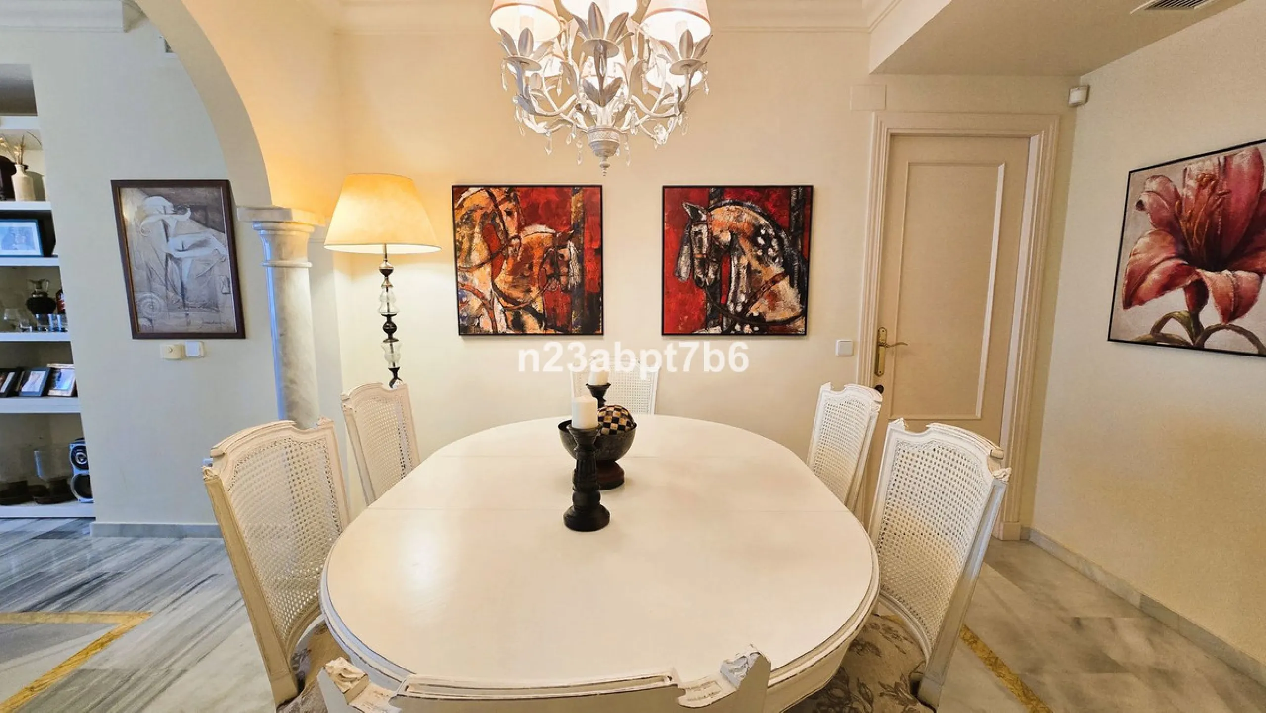 Welcome to this beautifully presented 2-bedroom, 2-bathroom apartment for sale in Magna Marbella, one of the most sought-after residential developments in the heart of Nueva Andalucía's Golf Valley, Marbella.