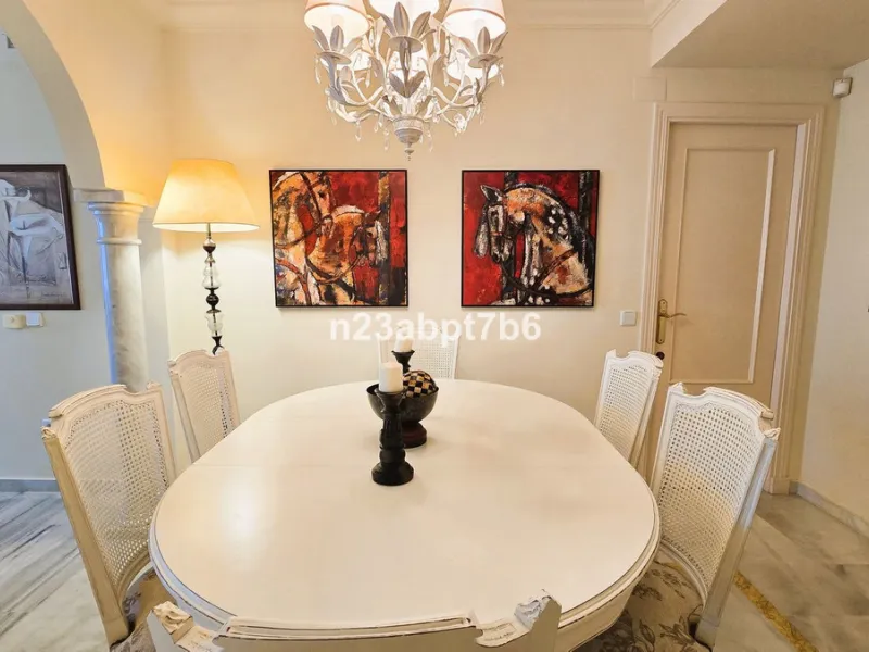 Welcome to this beautifully presented 2-bedroom, 2-bathroom apartment for sale in Magna Marbella, one of the most sought-after residential developments in the heart of Nueva Andalucía's Golf Valley, Marbella.
