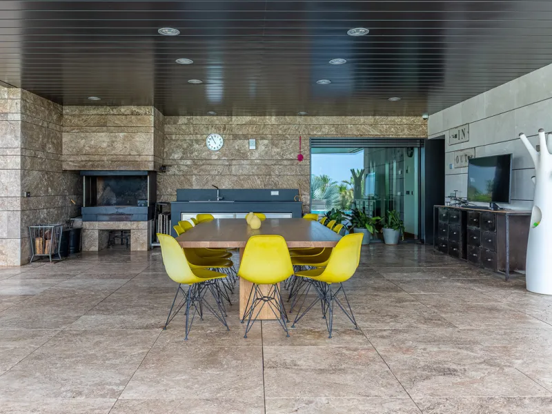 Designervilla mit Panoramablick über die Bucht in Parque Clavero, Málaga