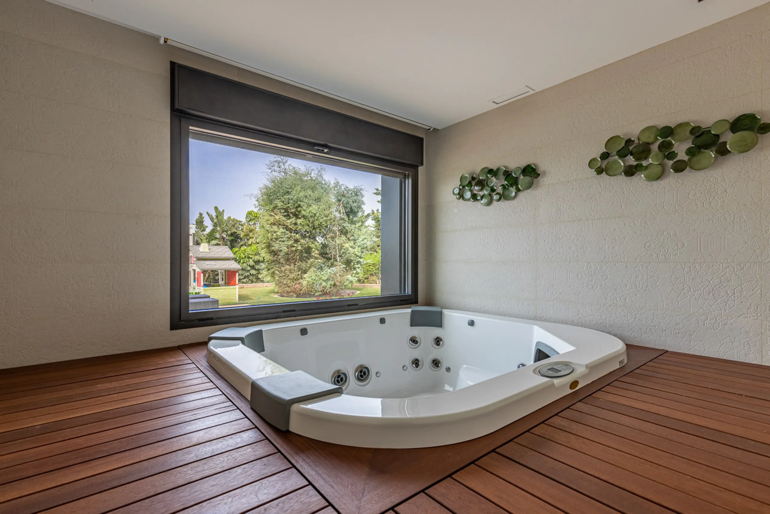 Designervilla mit Panoramablick über die Bucht in Parque Clavero, Málaga