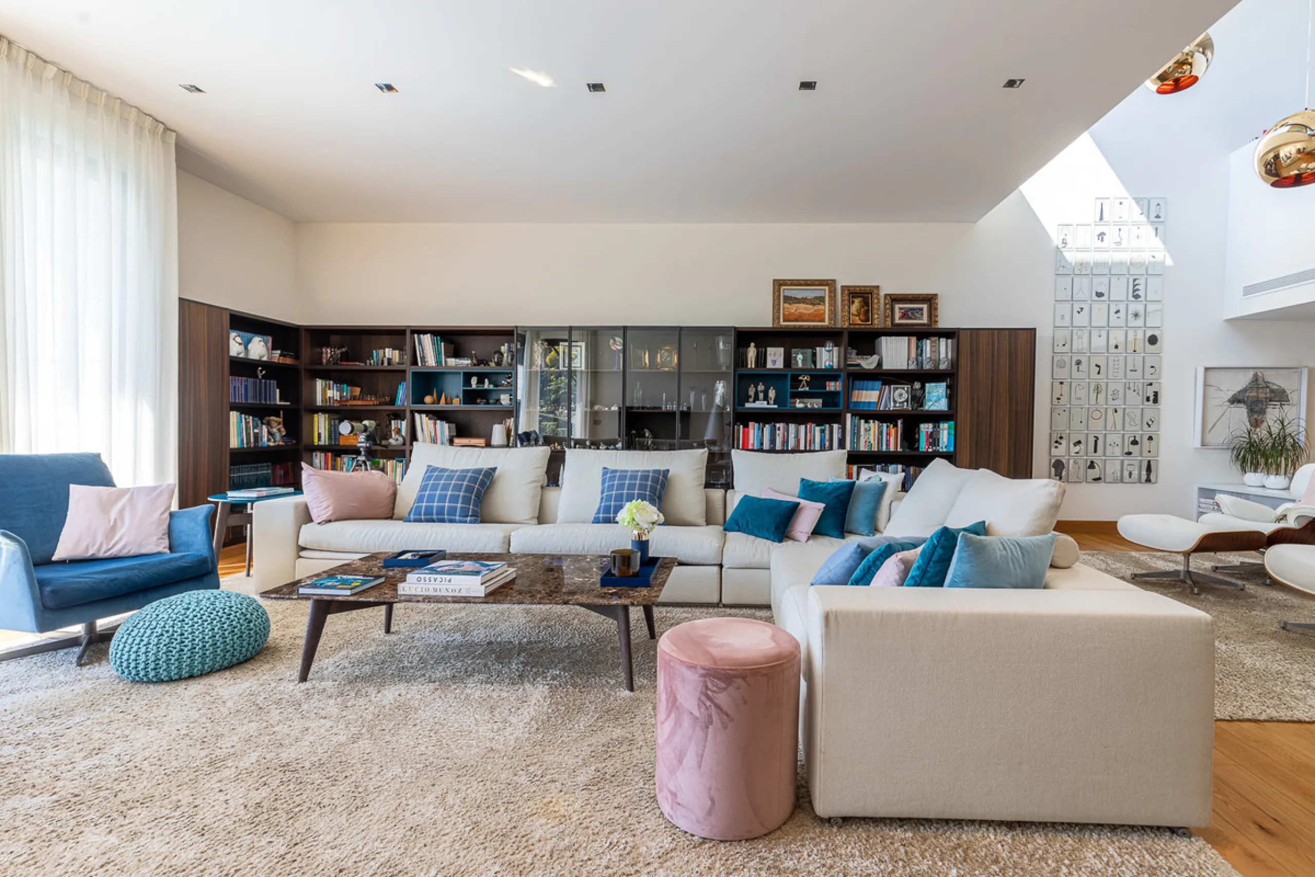 Designervilla mit Panoramablick über die Bucht in Parque Clavero, Málaga