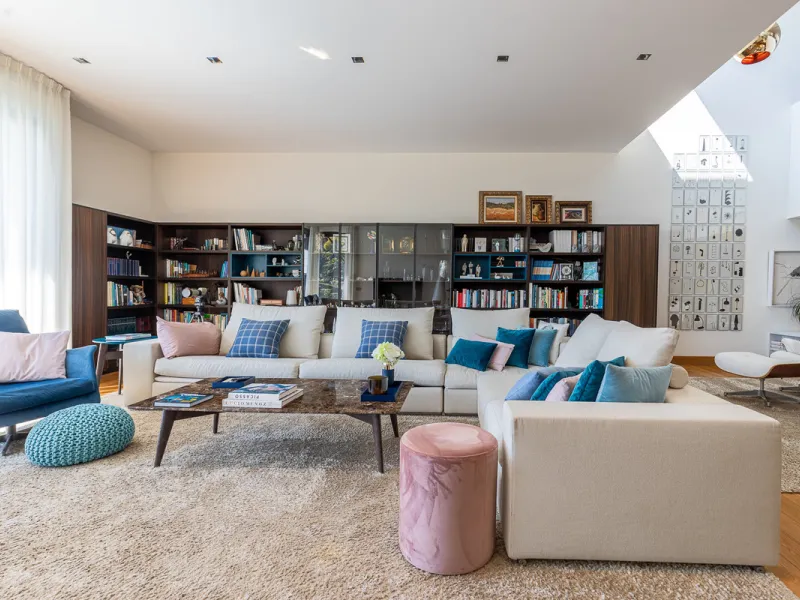 Designervilla mit Panoramablick über die Bucht in Parque Clavero, Málaga