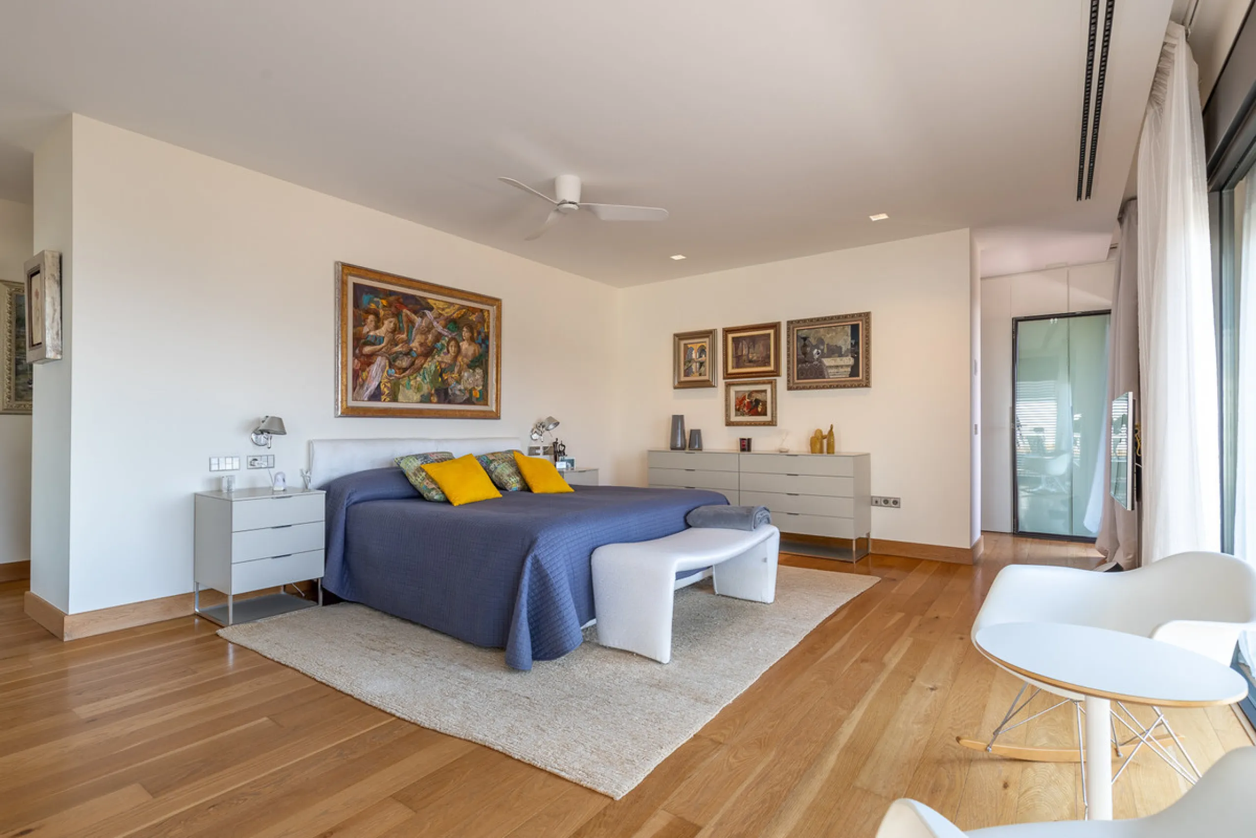Designervilla mit Panoramablick über die Bucht in Parque Clavero, Málaga