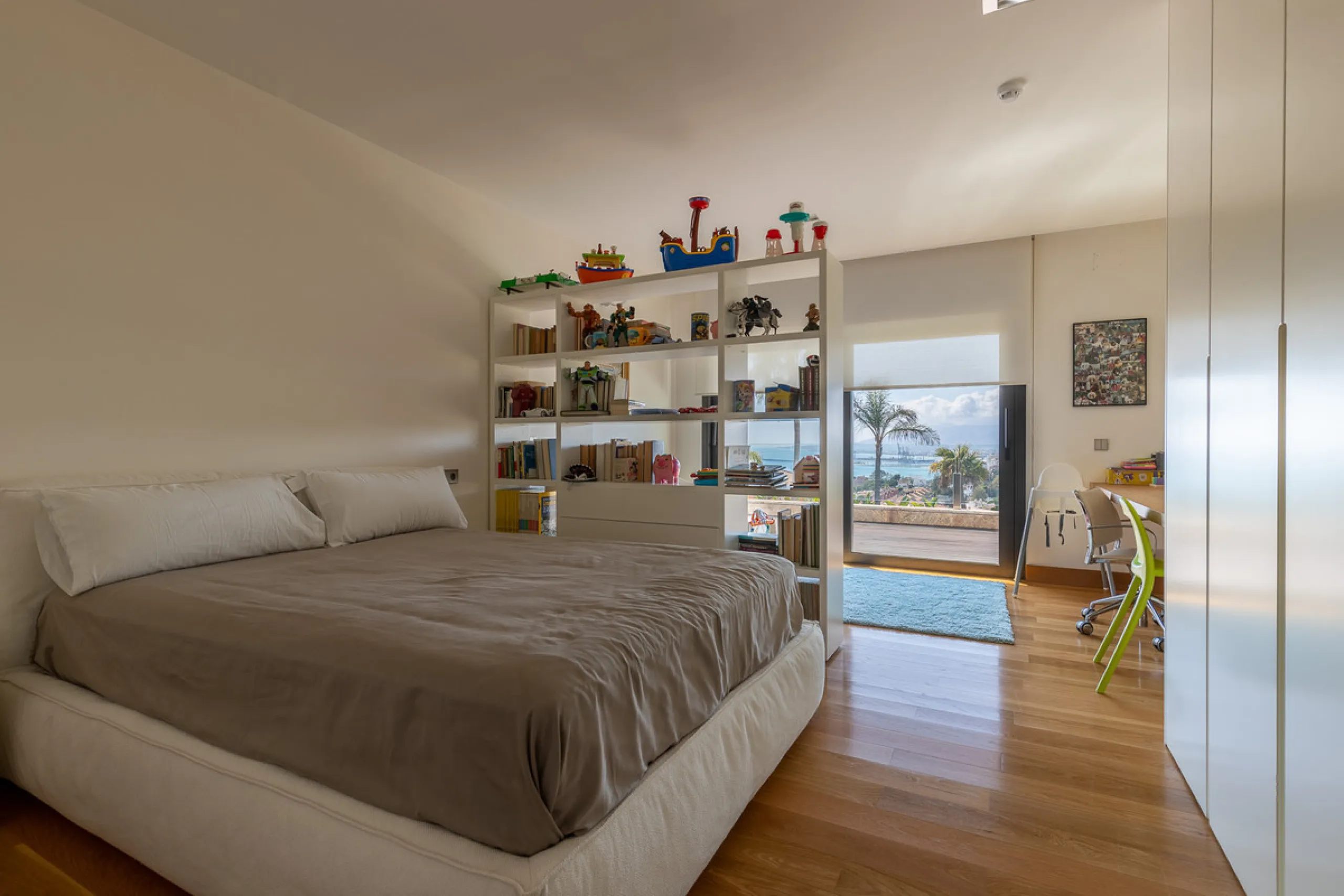 Designervilla mit Panoramablick über die Bucht in Parque Clavero, Málaga