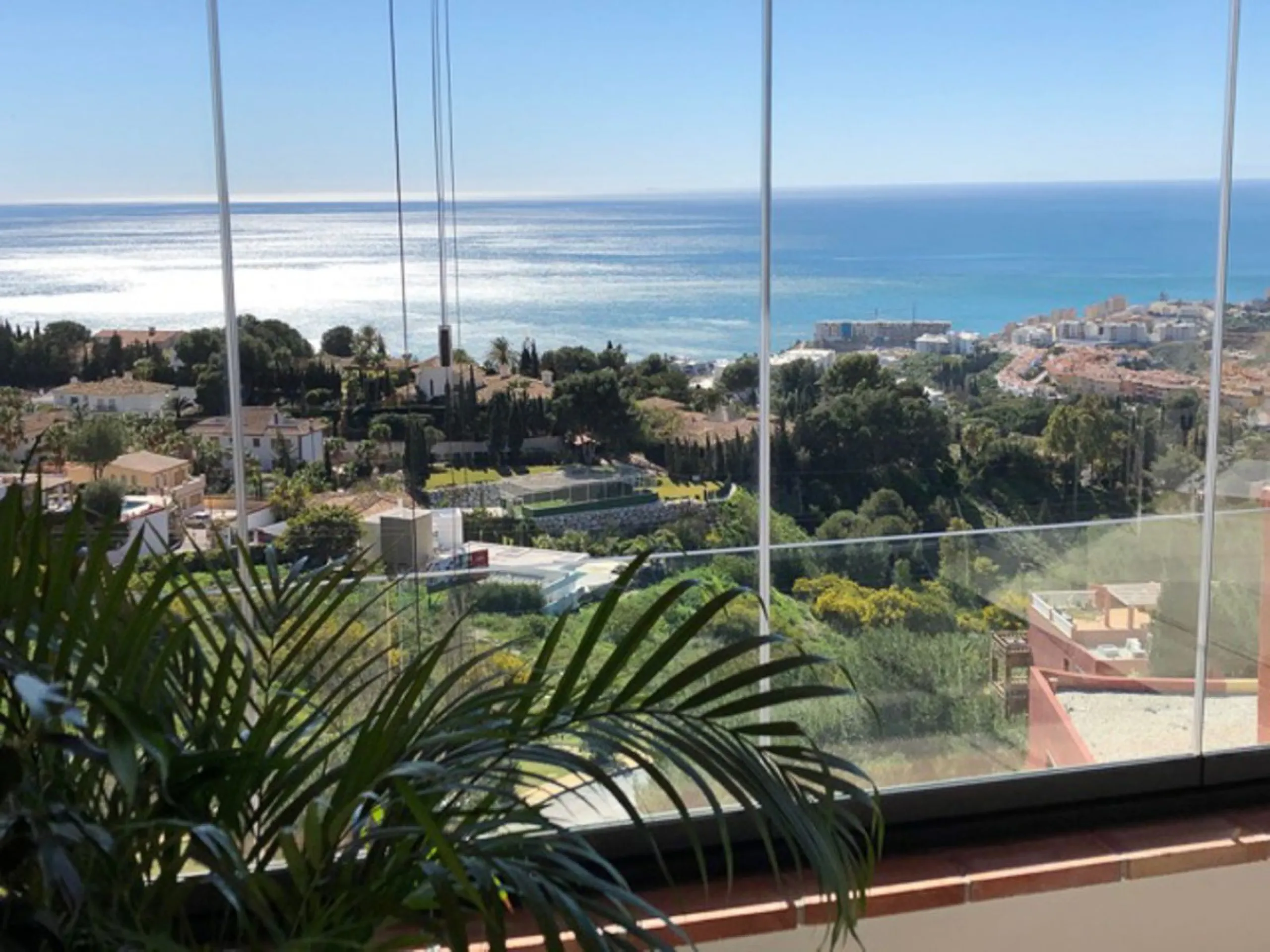 Designer penthouse with panoramic views