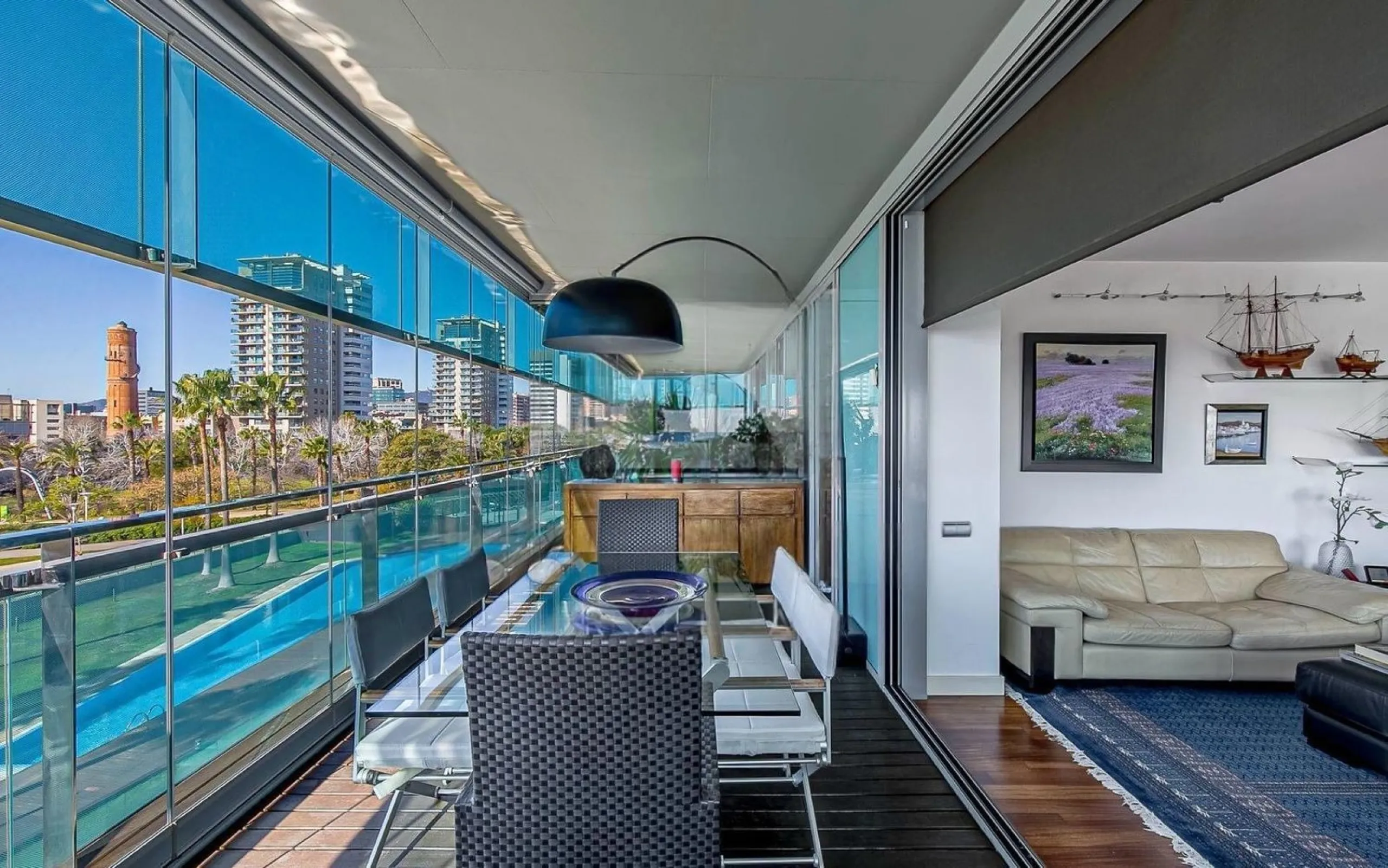 Exclusive beachfront apartment on Paseo García Faria, Barcelona