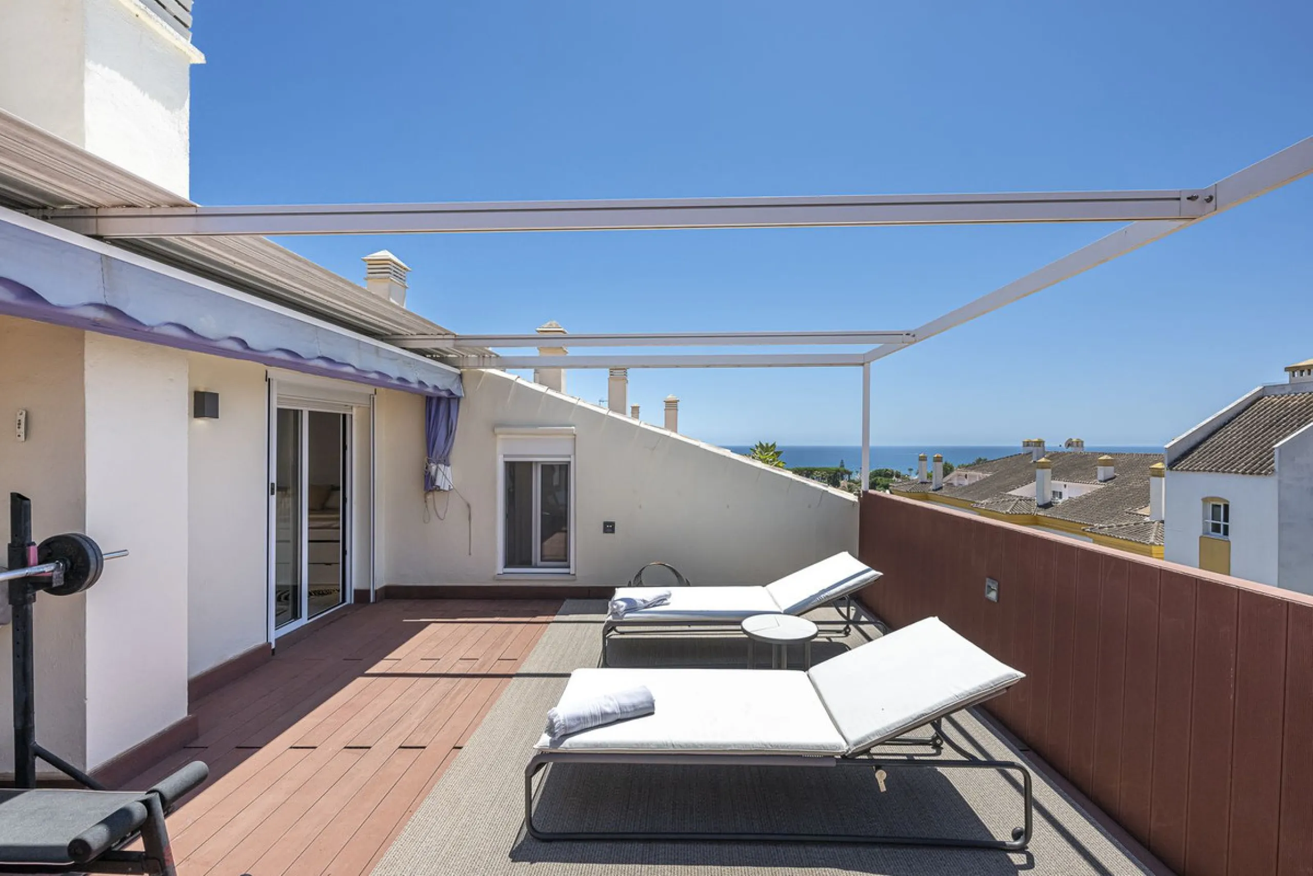 **Exclusive Duplex Penthouse Just 500 Meters from the Beach, in Marbella's Golden Mile**