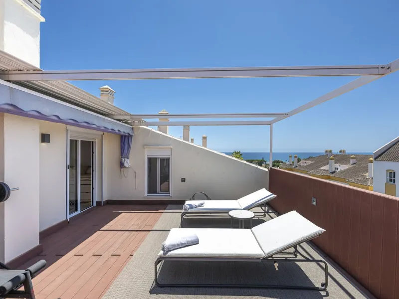 **Exclusive Duplex Penthouse Just 500 Meters from the Beach, in Marbella's Golden Mile**