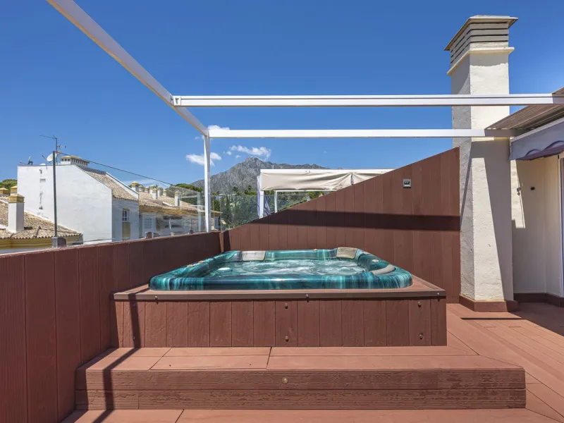 **Exclusive Duplex Penthouse Just 500 Meters from the Beach, in Marbella's Golden Mile**
