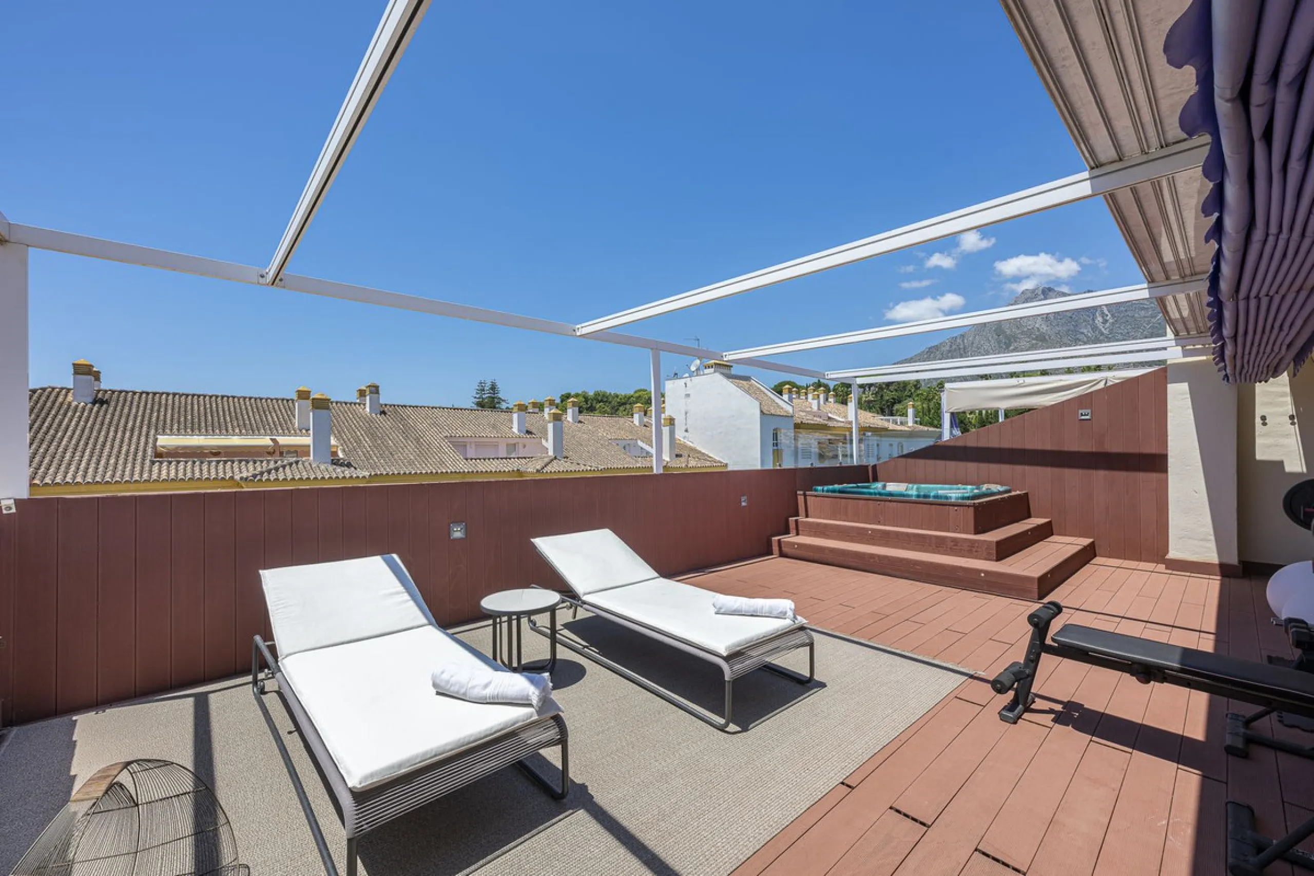 **Exclusive Duplex Penthouse Just 500 Meters from the Beach, in Marbella's Golden Mile**
