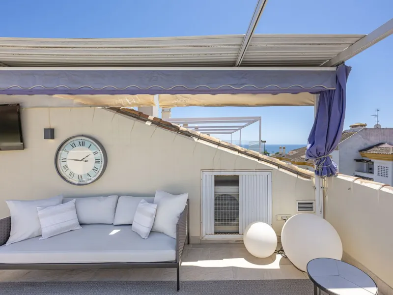 **Exclusive Duplex Penthouse Just 500 Meters from the Beach, in Marbella's Golden Mile**