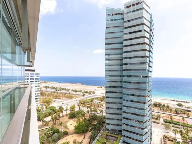 Elegant sea-view apartment in Diagonal Mar, Barcelona