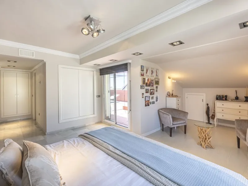 **Exclusive Duplex Penthouse Just 500 Meters from the Beach, in Marbella's Golden Mile**
