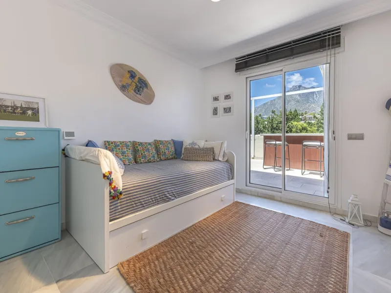 **Exclusive Duplex Penthouse Just 500 Meters from the Beach, in Marbella's Golden Mile**
