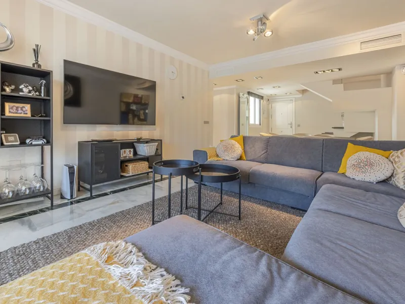 **Exclusive Duplex Penthouse Just 500 Meters from the Beach, in Marbella's Golden Mile**