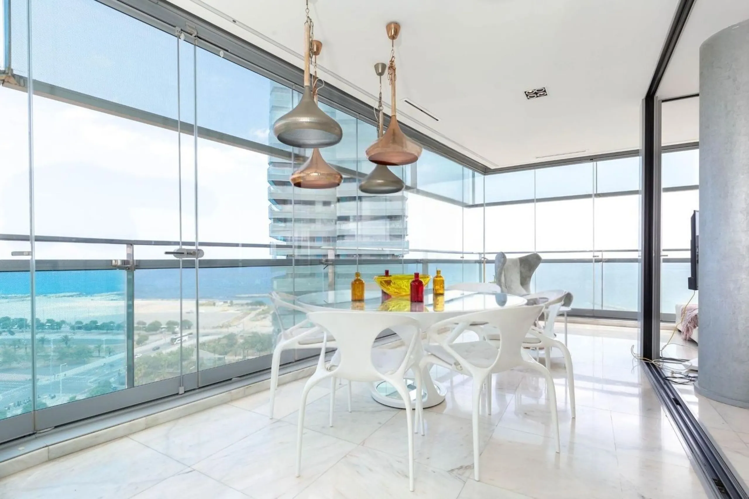 Elegant sea-view apartment in Diagonal Mar, Barcelona