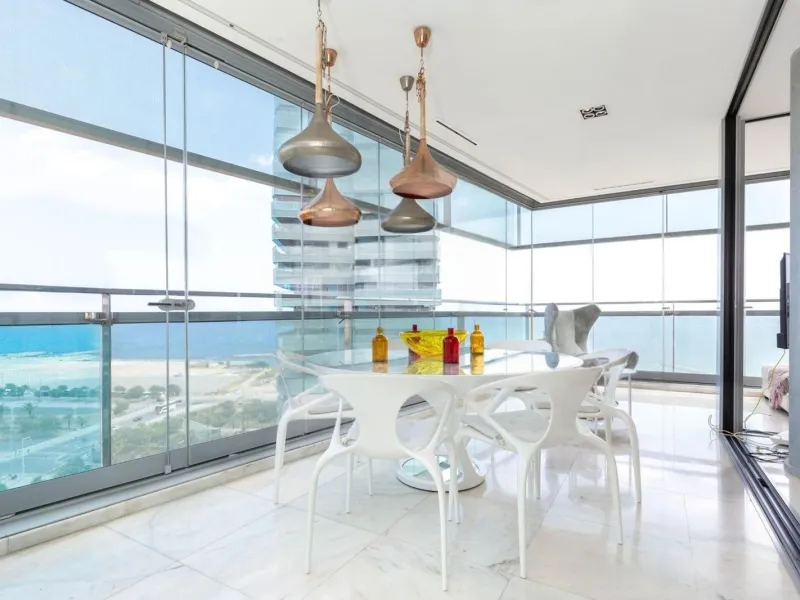 Elegant sea-view apartment in Diagonal Mar, Barcelona
