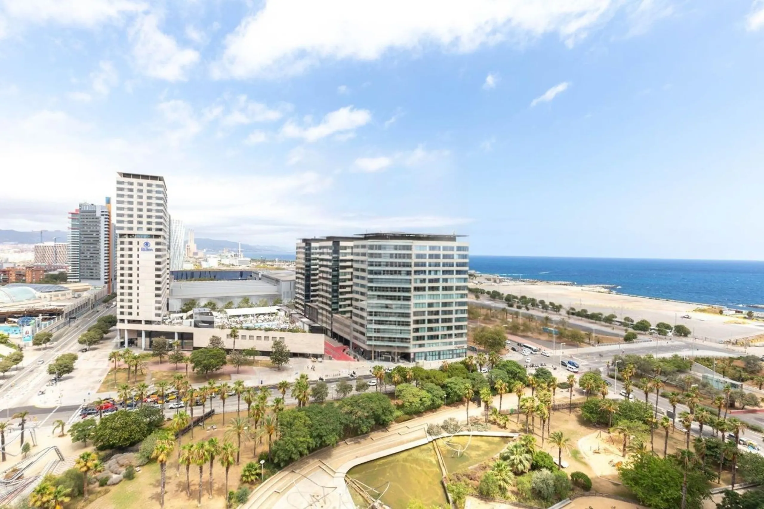 Elegant sea-view apartment in Diagonal Mar, Barcelona