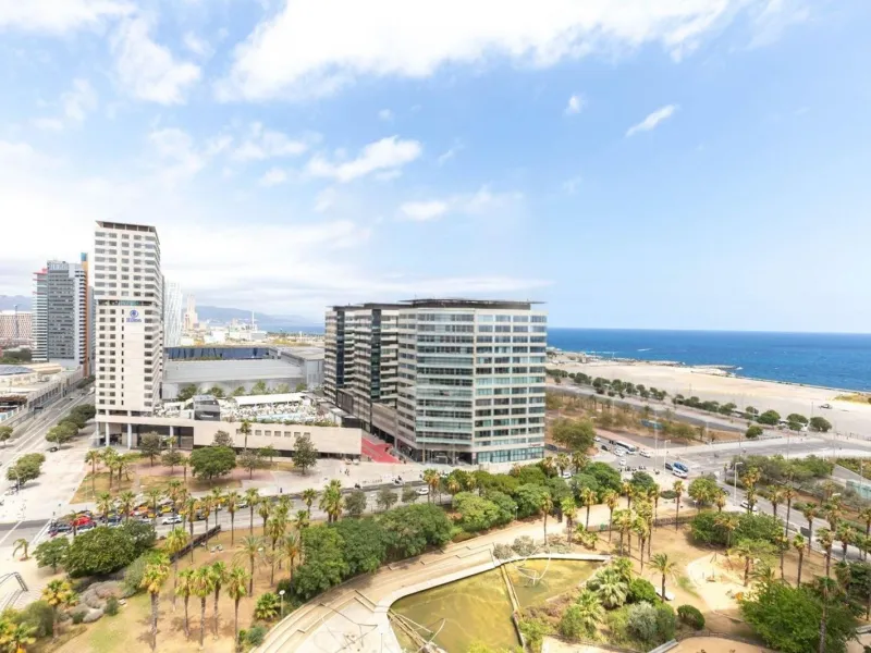 Elegant sea-view apartment in Diagonal Mar, Barcelona