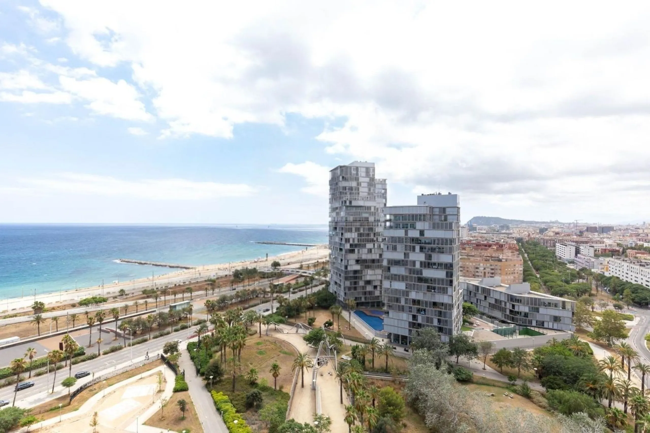 Elegant sea-view apartment in Diagonal Mar, Barcelona