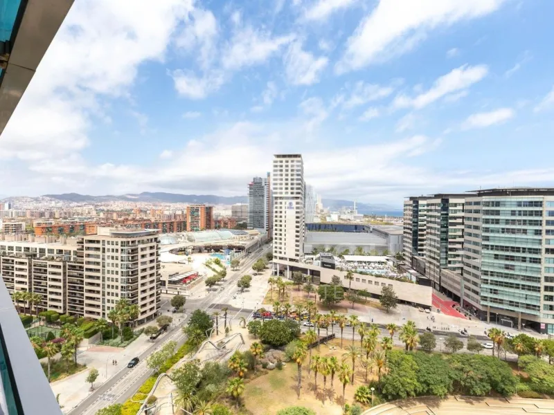Elegant sea-view apartment in Diagonal Mar, Barcelona