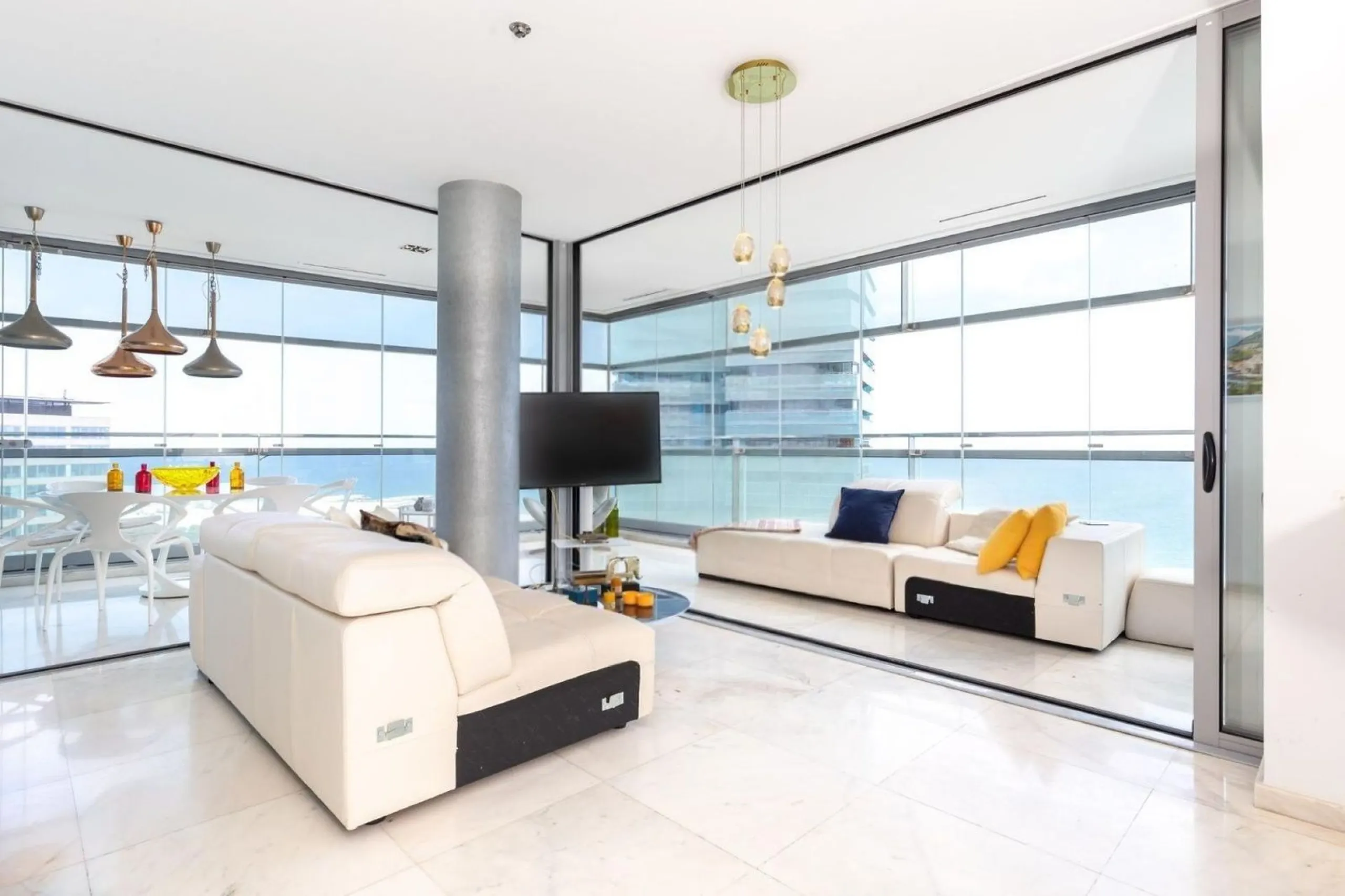 Elegant sea-view apartment in Diagonal Mar, Barcelona
