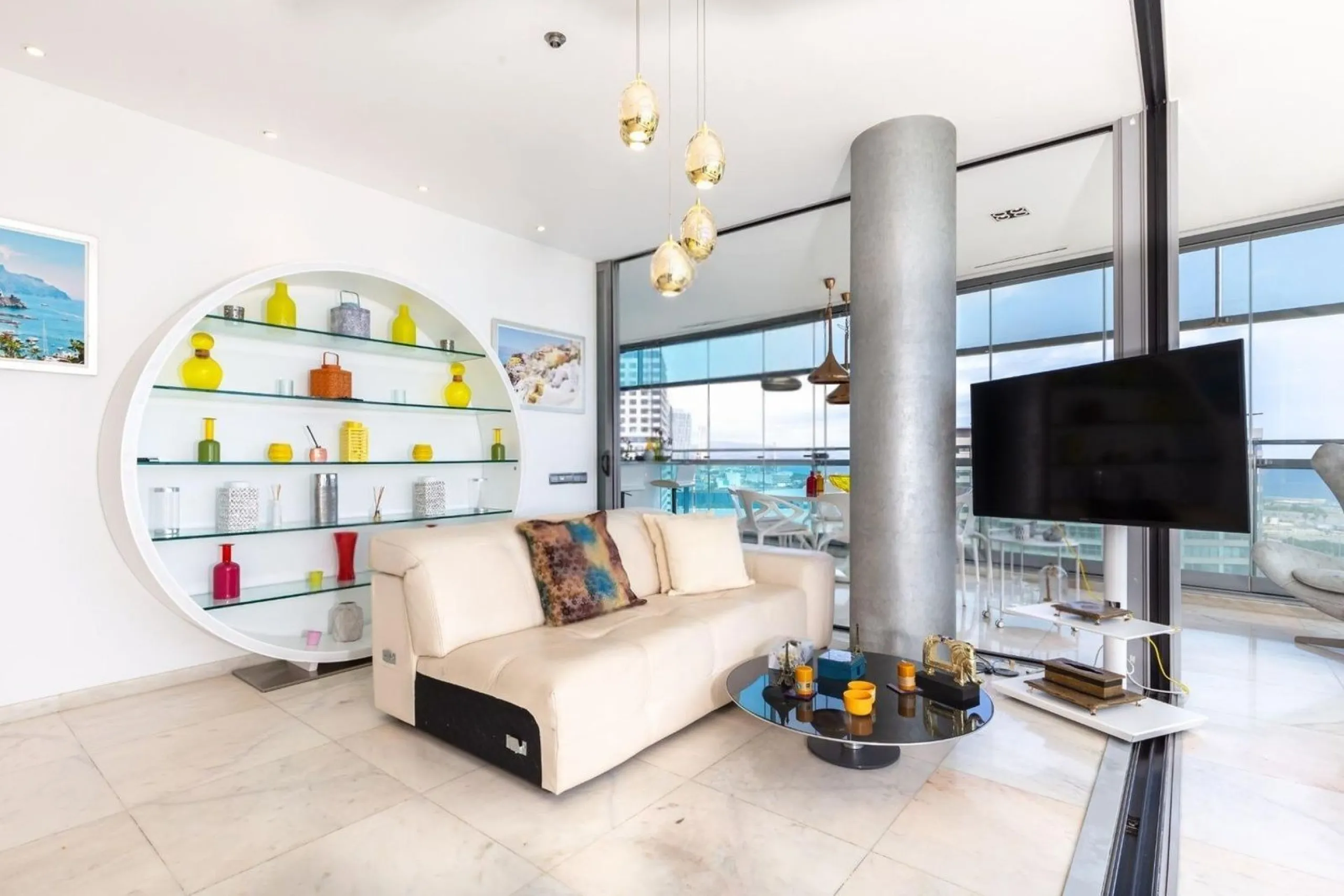 Elegant sea-view apartment in Diagonal Mar, Barcelona